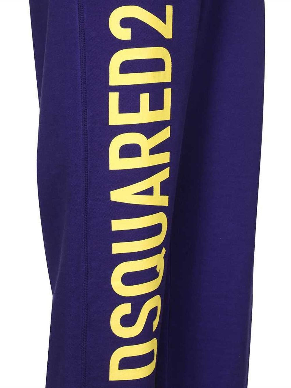 logo-print cotton track pants - 3