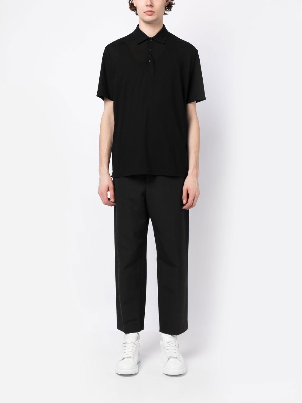 short-sleeved polo shirt - 2