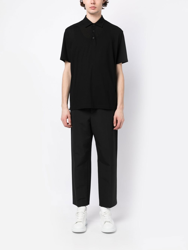 Herno short-sleeved polo shirt outlook