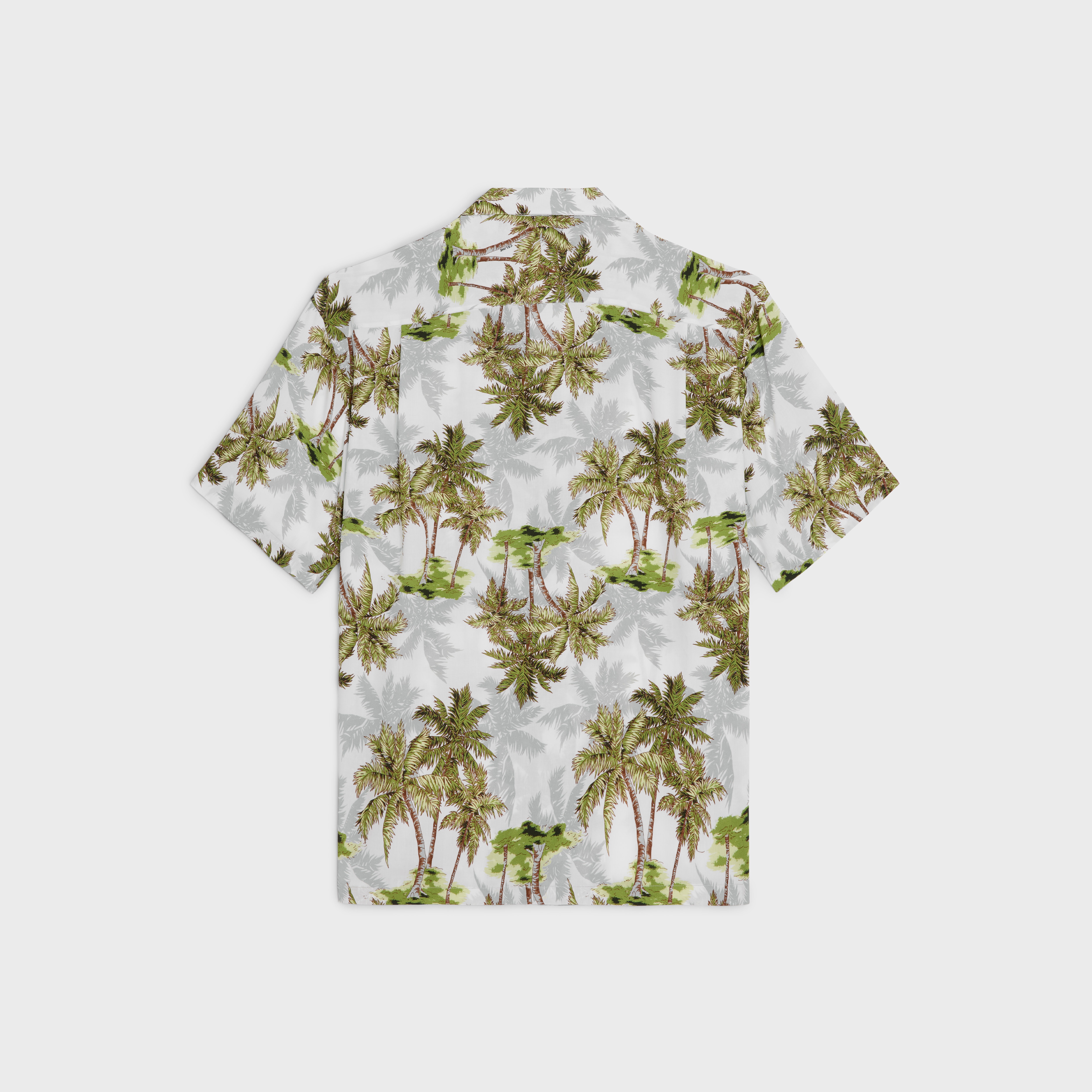 hawaiian shirt in printed viscose - 2