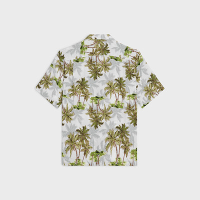 CELINE hawaiian shirt in printed viscose outlook