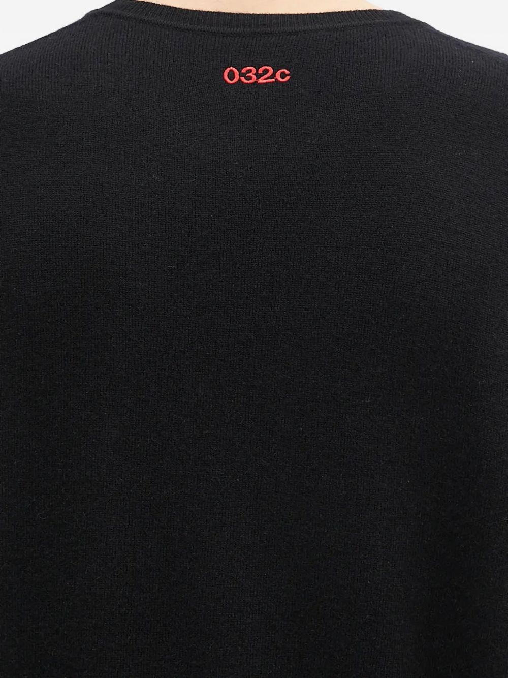 embroidered cashmere sweater - 4