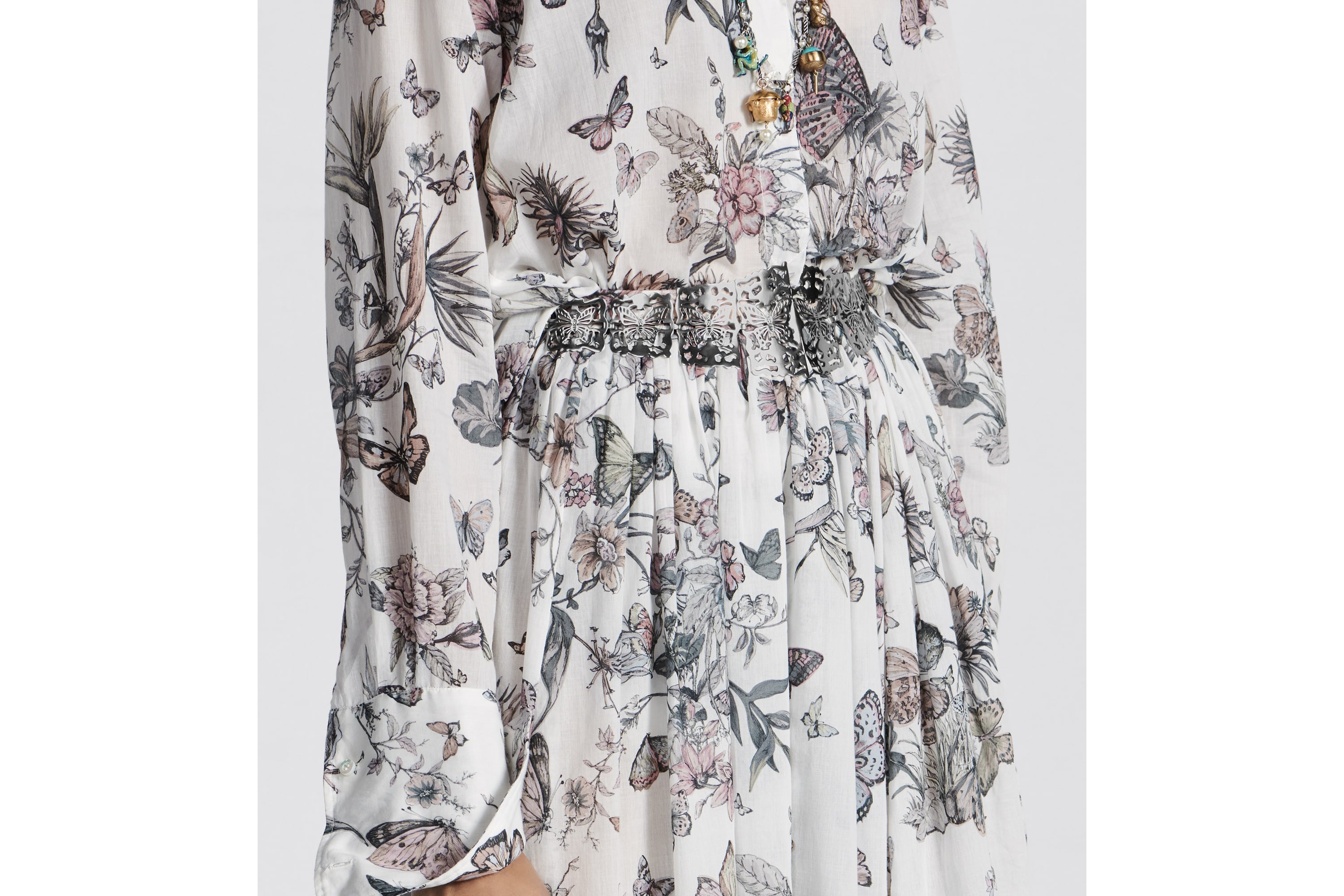 Flared Mid-Length Skirt - 7
