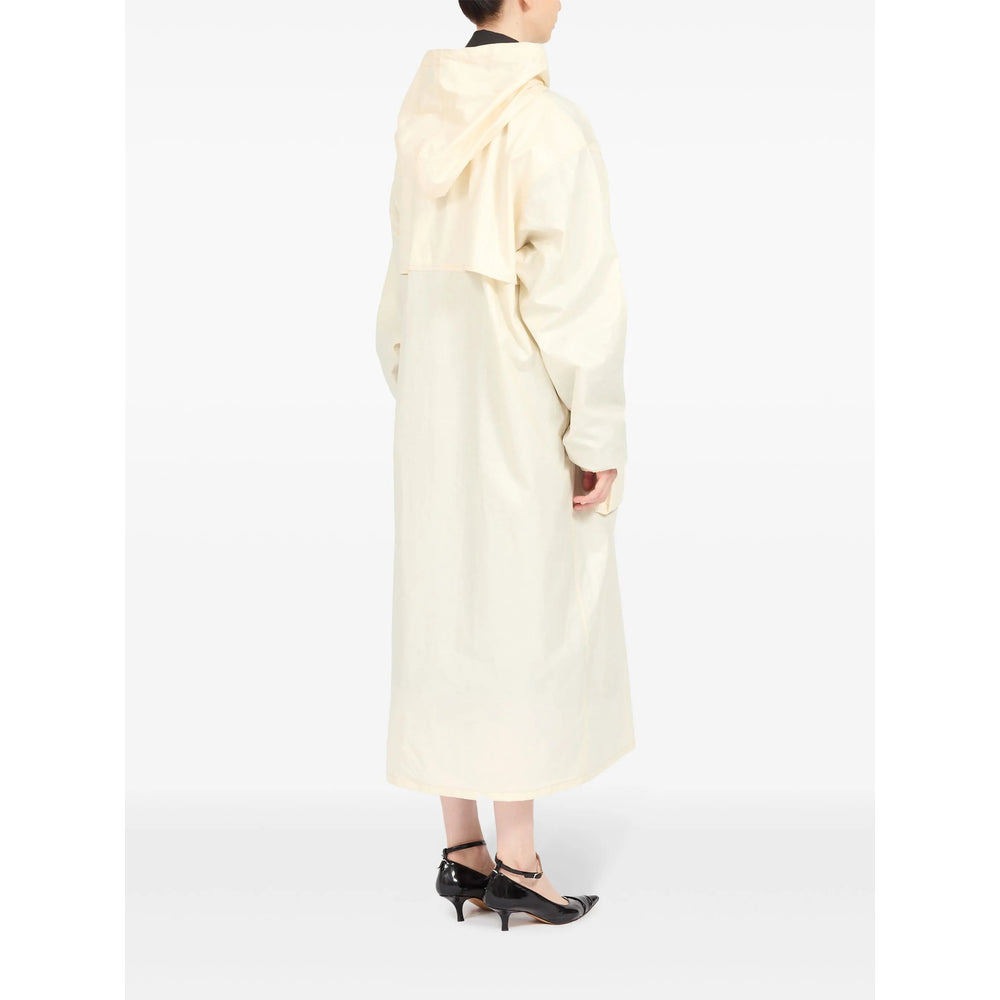 Maison Margiela Neutrals Coats - Single Breasted Coats Women - 5