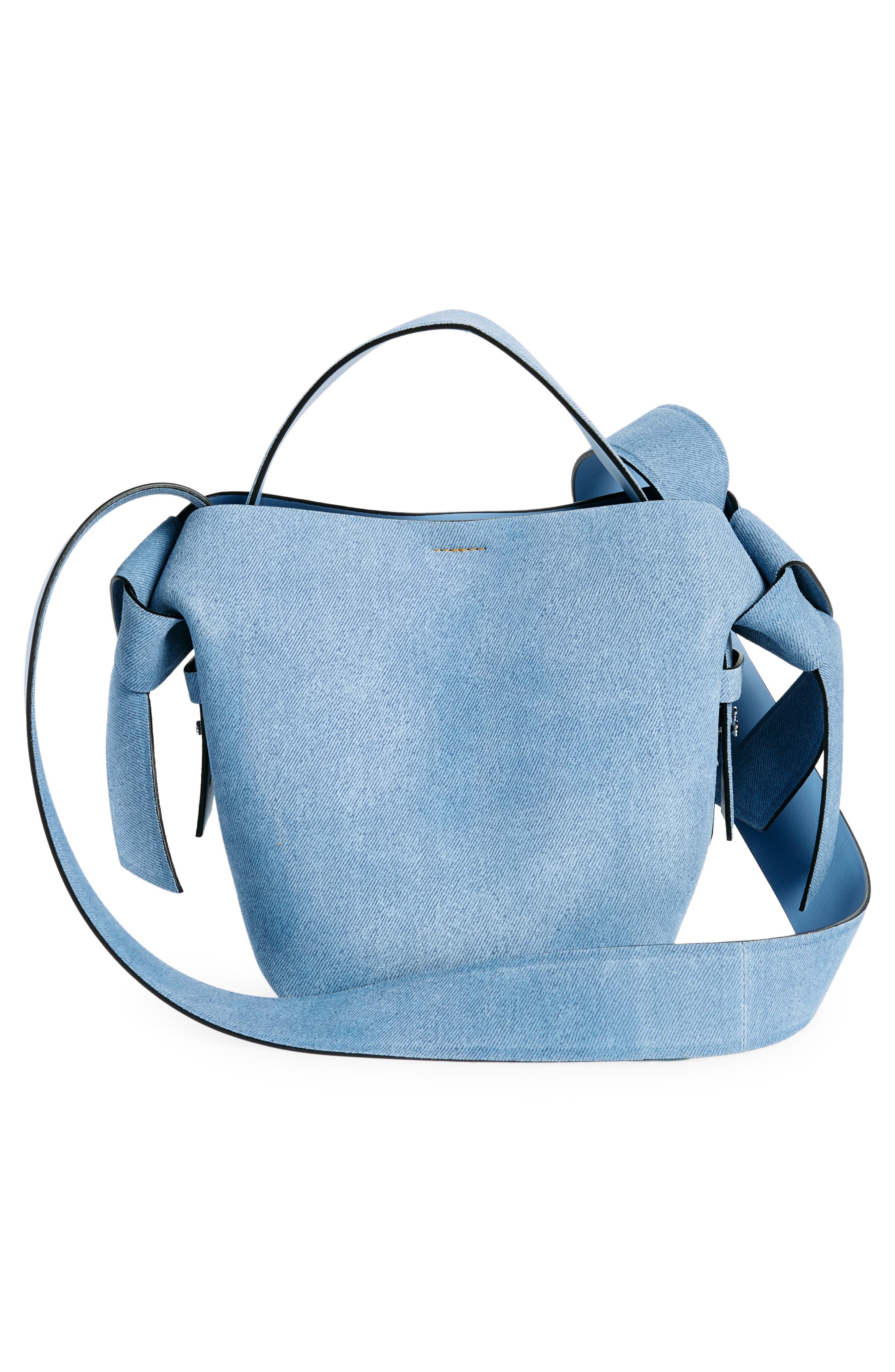 Mini Musubi Suede Crossbody Bucket Bag - 5