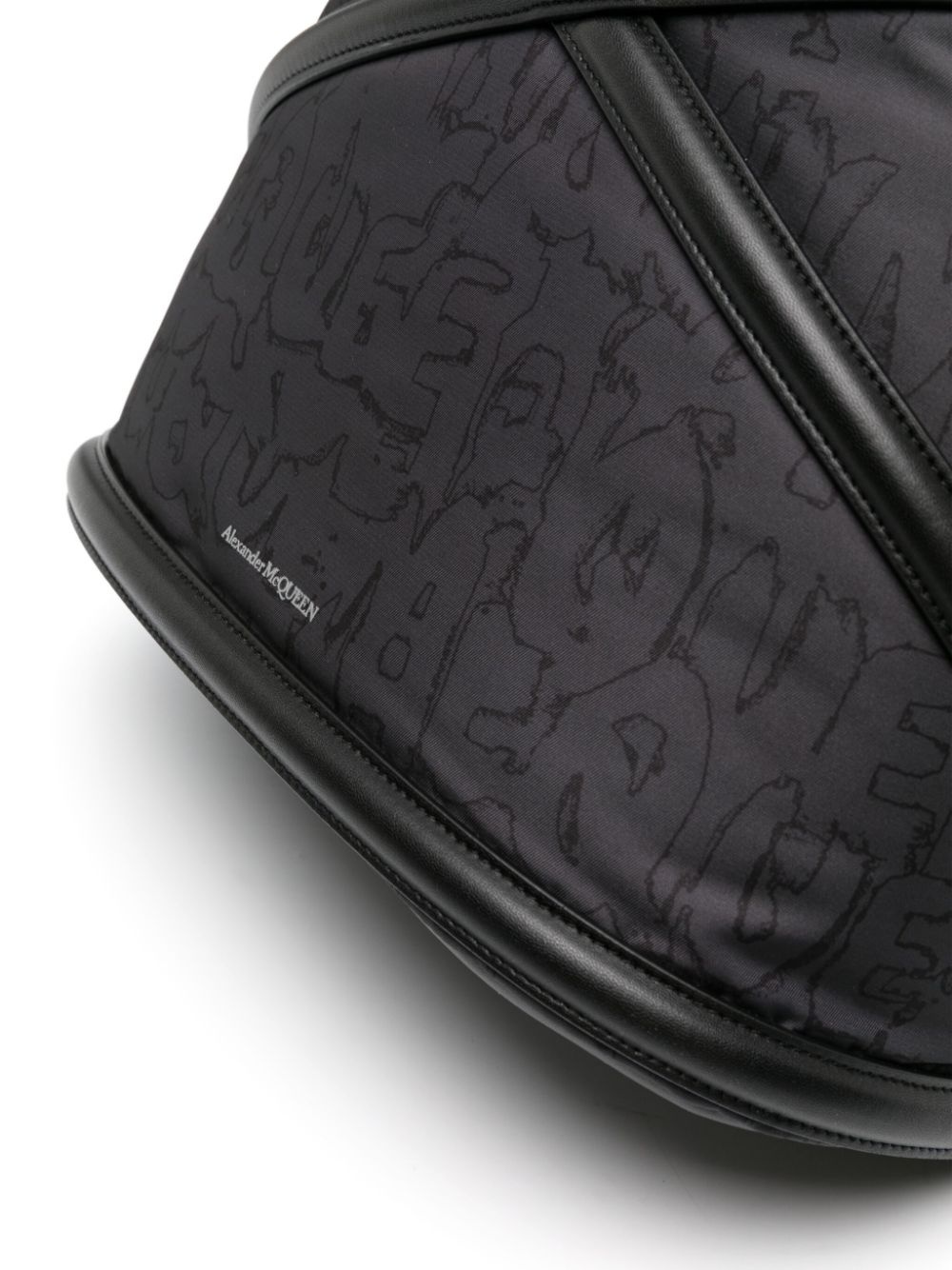 crossover-straps logo-print backpack - 4
