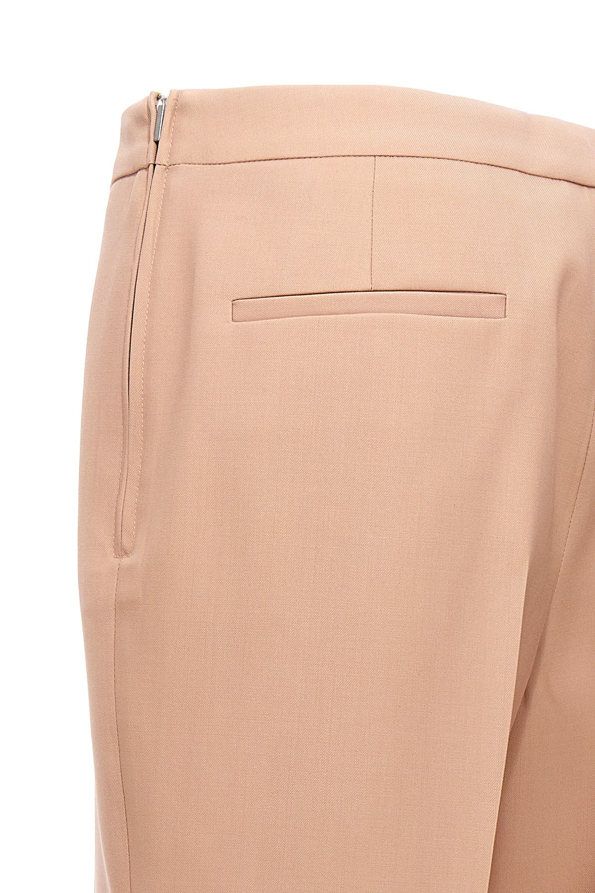 Pleat wool pants - 4