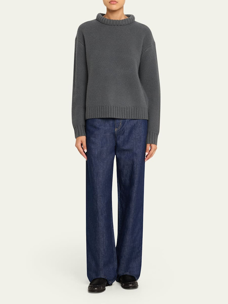 TWP Cashmere Waffle Thermal Sweater outlook