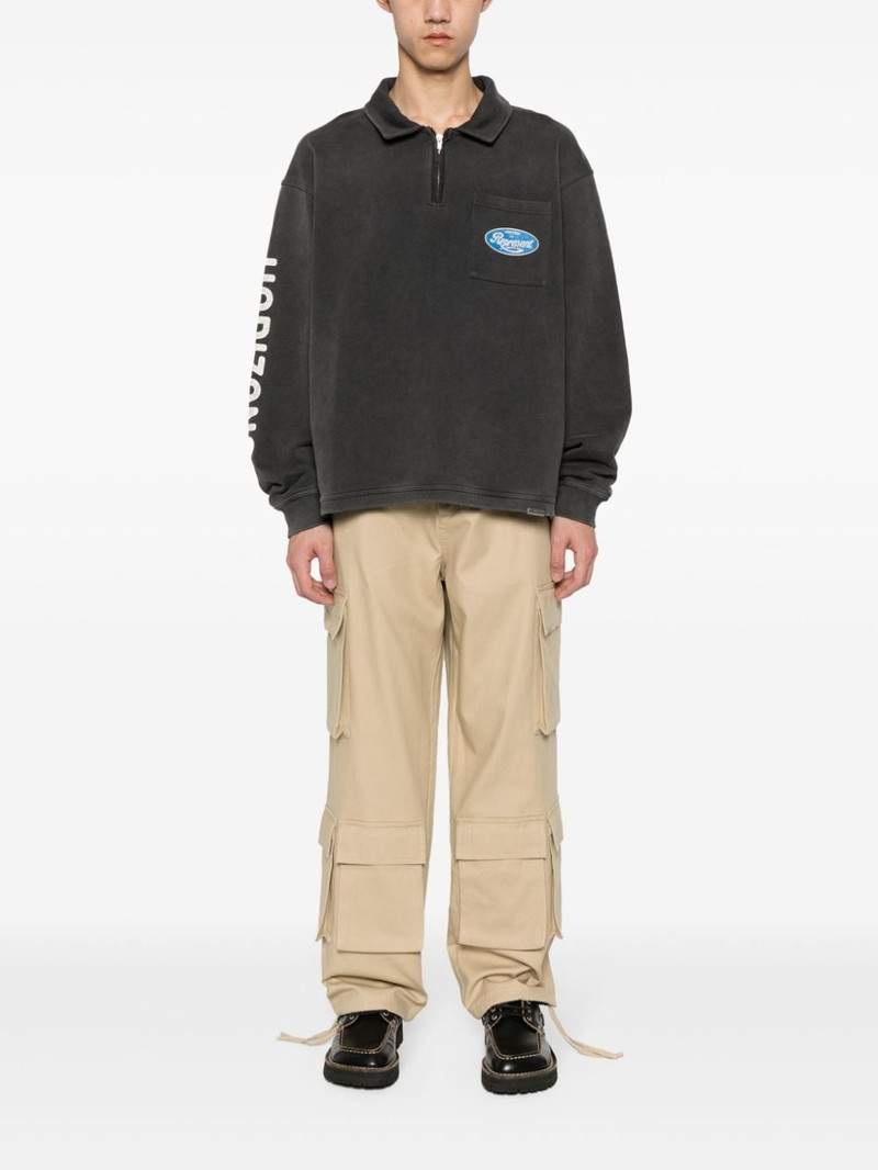 REPRESENT logo-plaque cargo trousers outlook