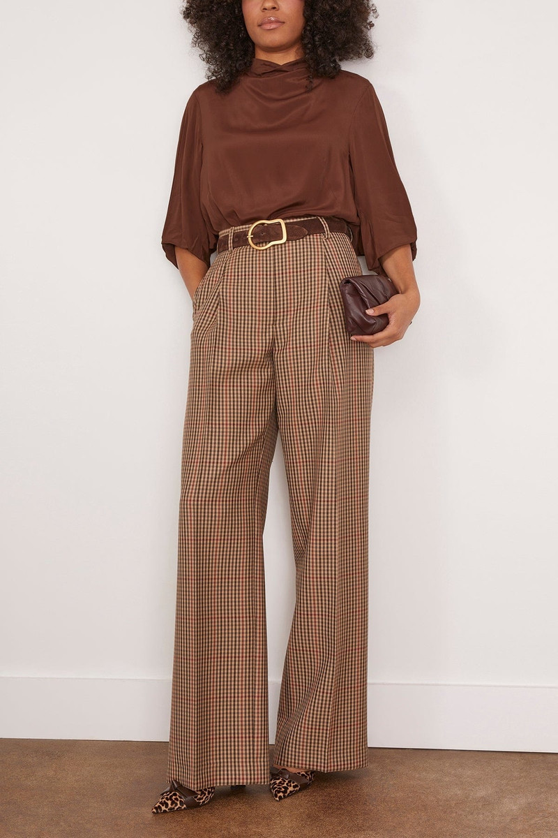 Dries Van Noten Porter Pant in Rust outlook