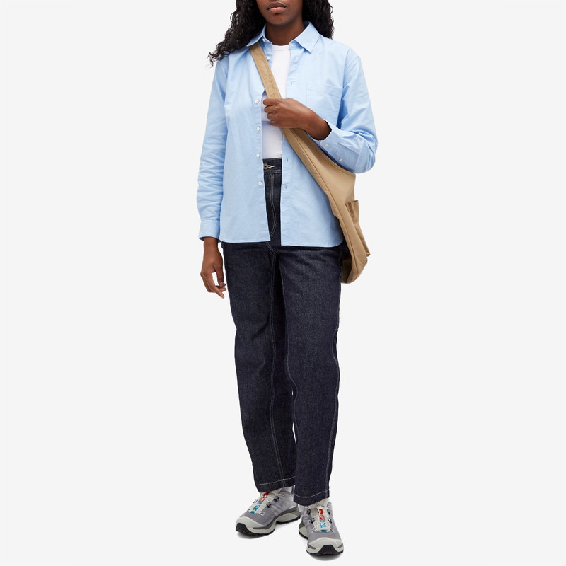 snow peak Snow Peak Recycled Cotton Denim Wide Pants outlook