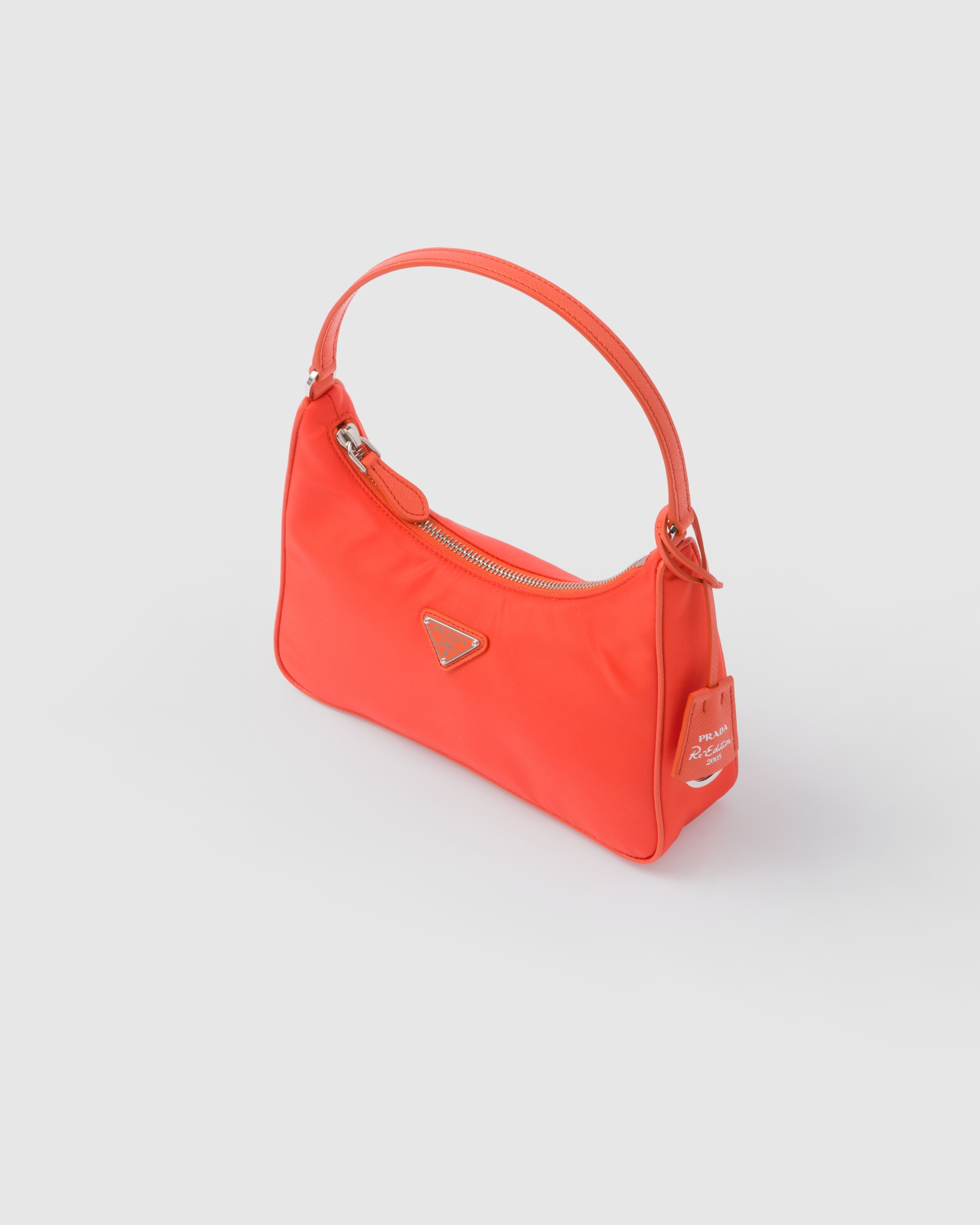 Prada Re-edition 2005 Nylon Mini Bag in Red