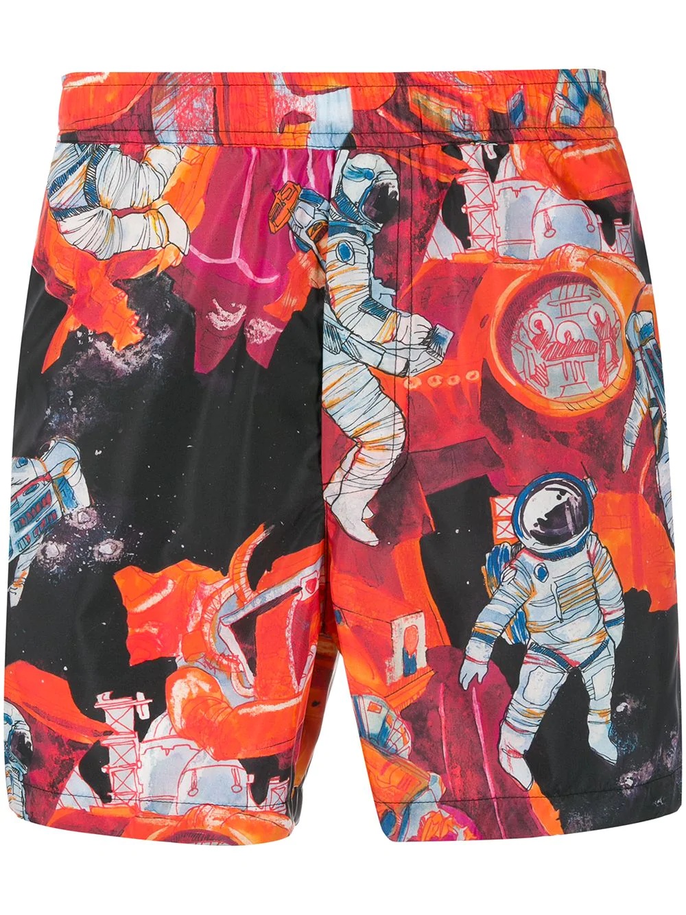 astronaut -print swim shorts - 1