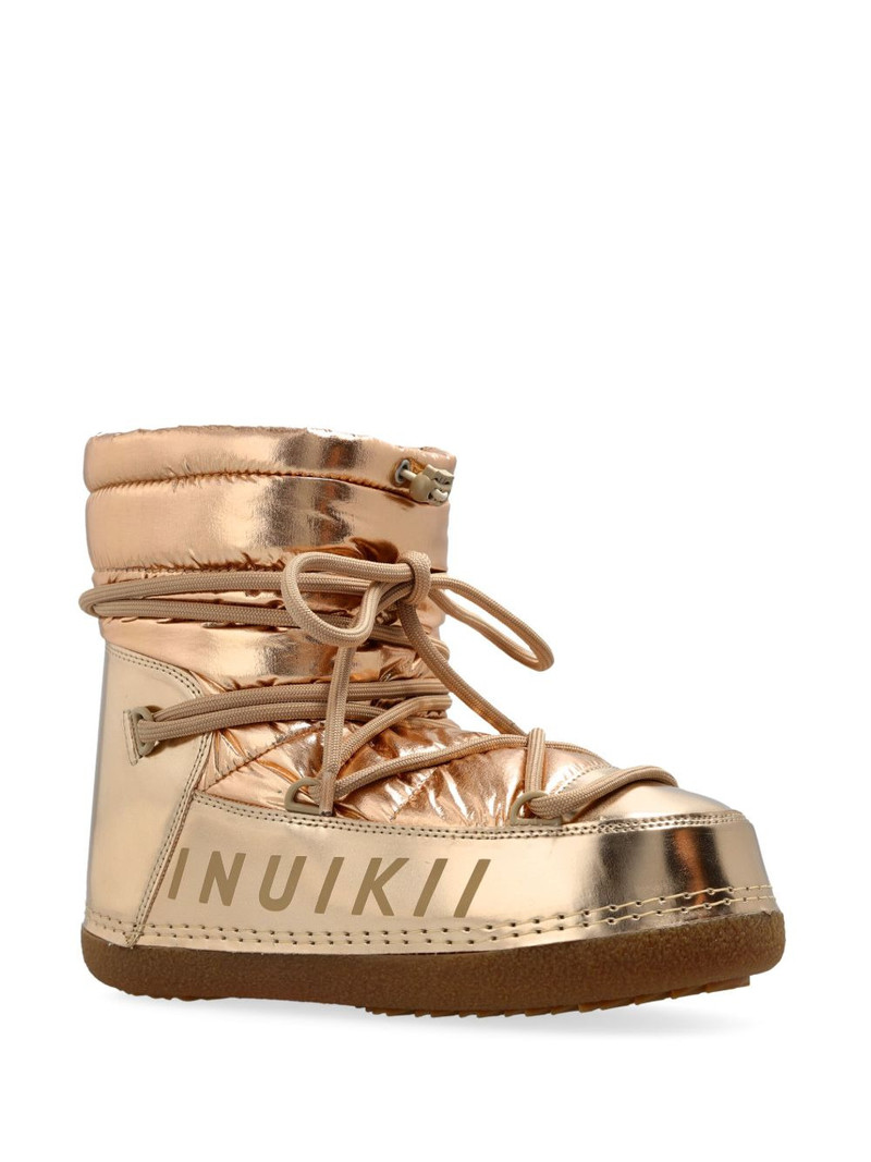INUIKII Mountain quilted metallic snow boots outlook