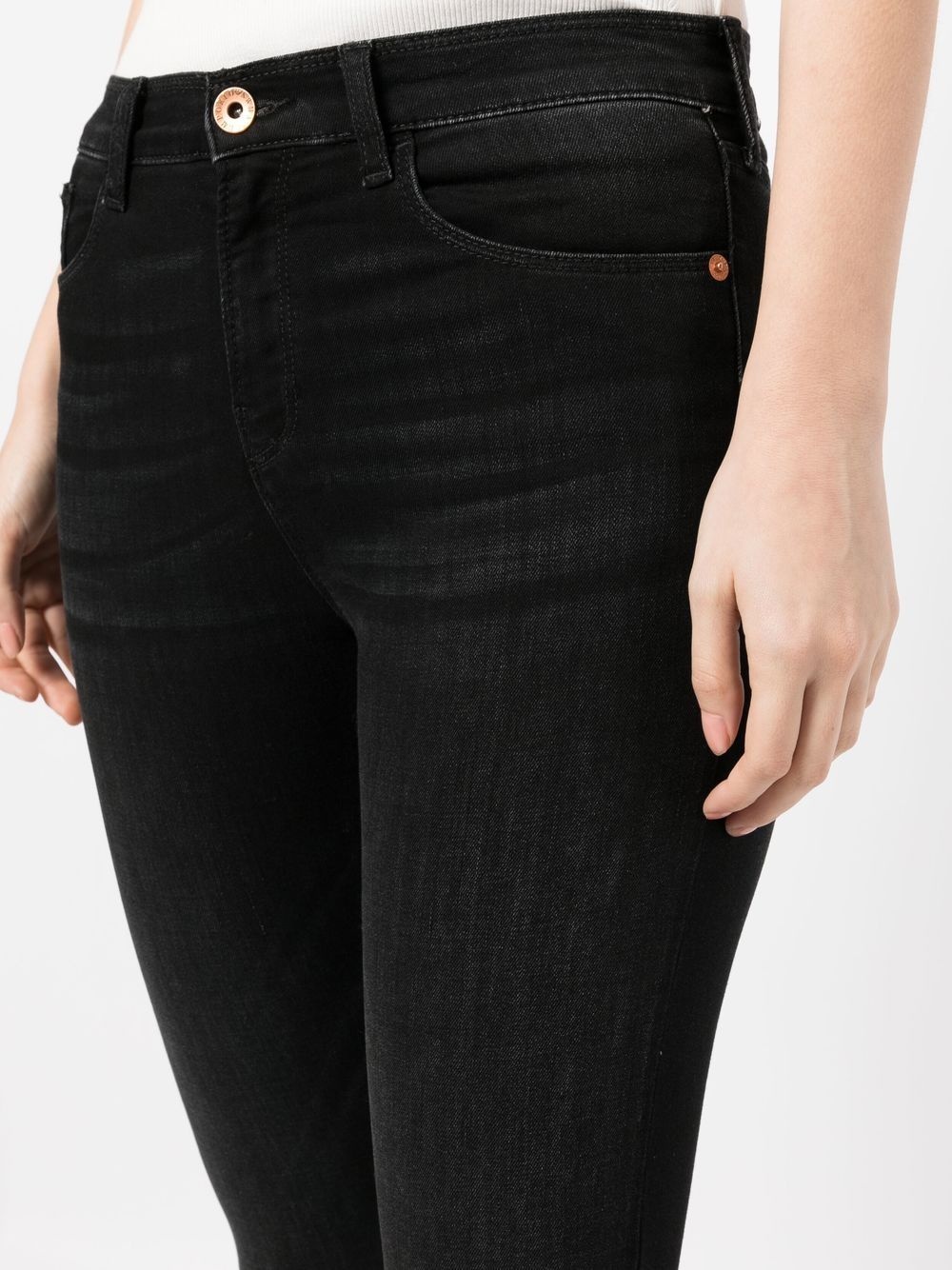 skinny-cut leg jeans - 5
