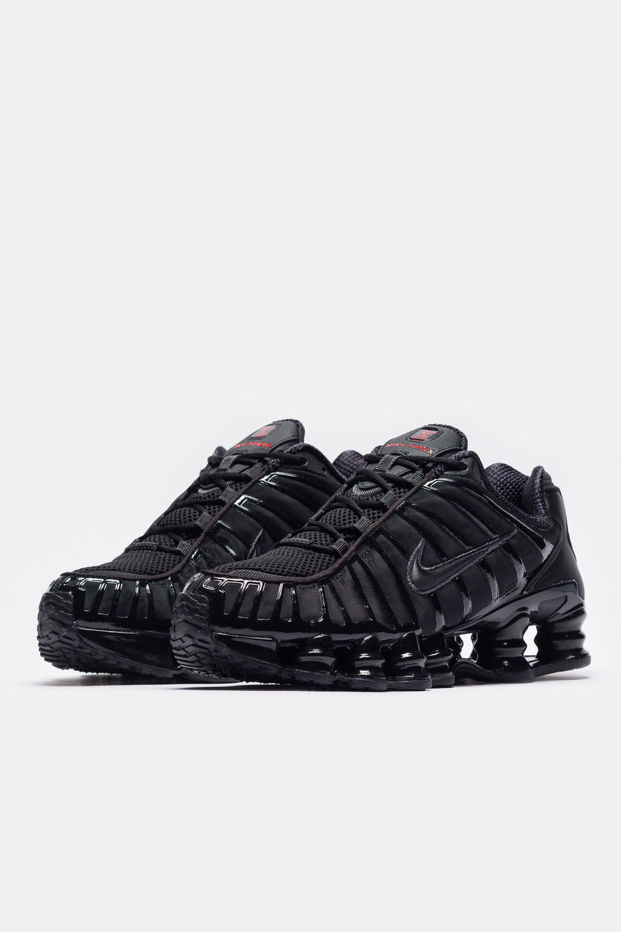 Shox TL Sneaker in Black/Black/Metallic Hematite/Max Orange - 2