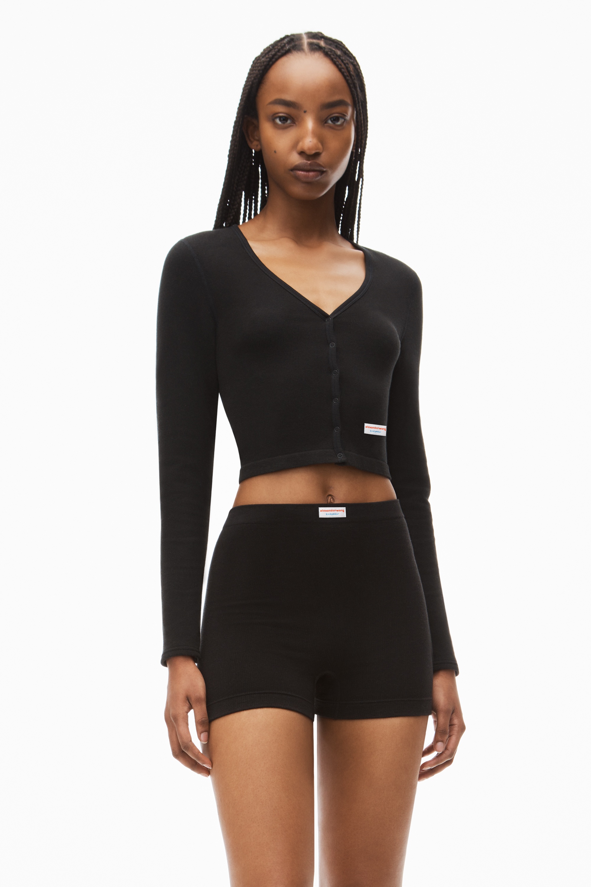 cardigan in seamless rib-knit - 2