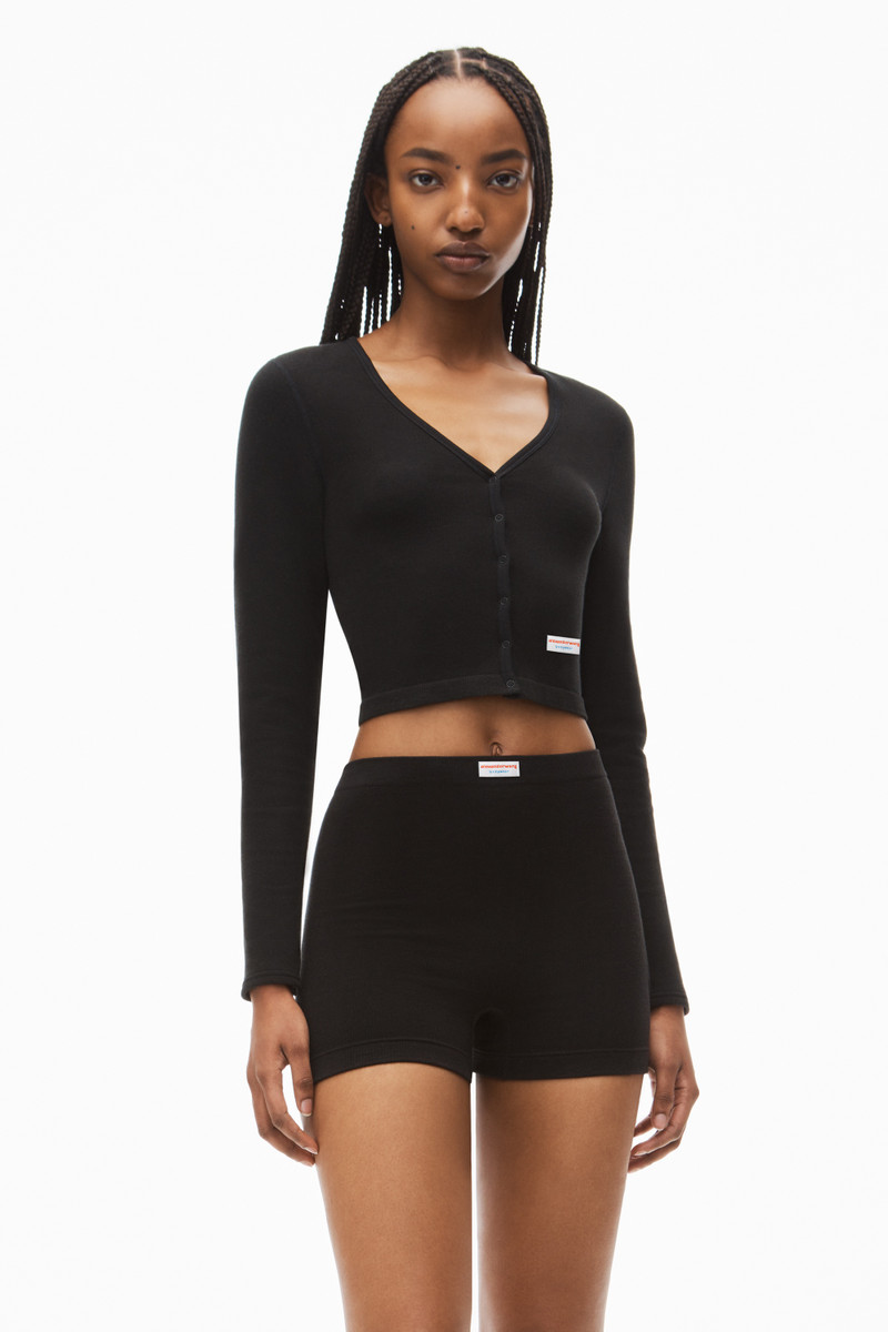 cardigan in seamless rib-knit 2