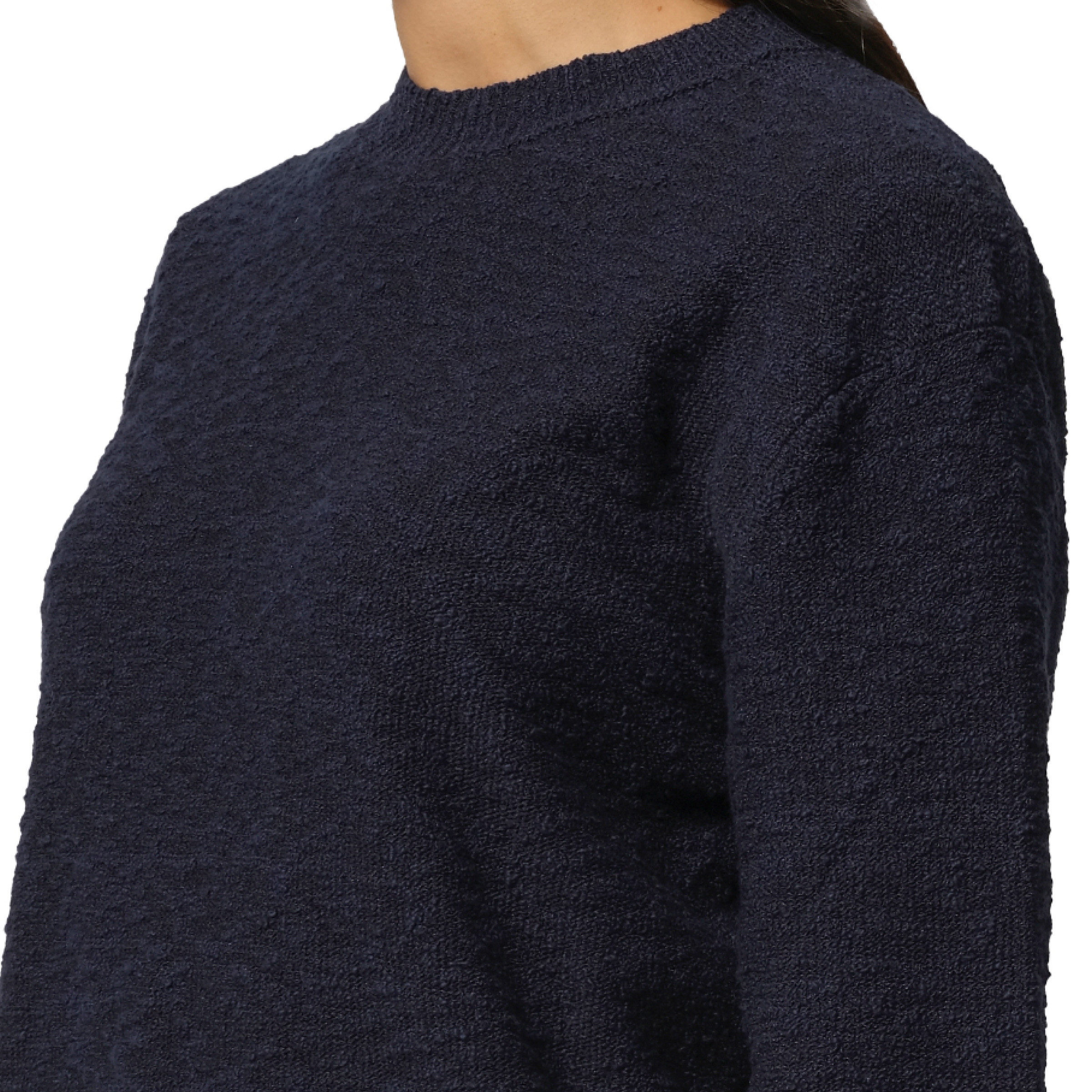 Boucle Sweater in Blue - 3