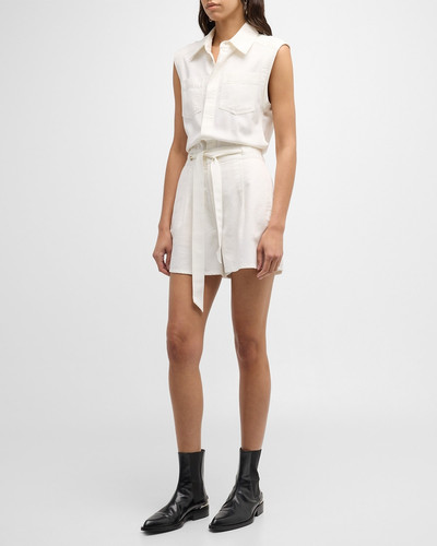 rag & bone Ultra Featherweight Eliza Denim Romper outlook