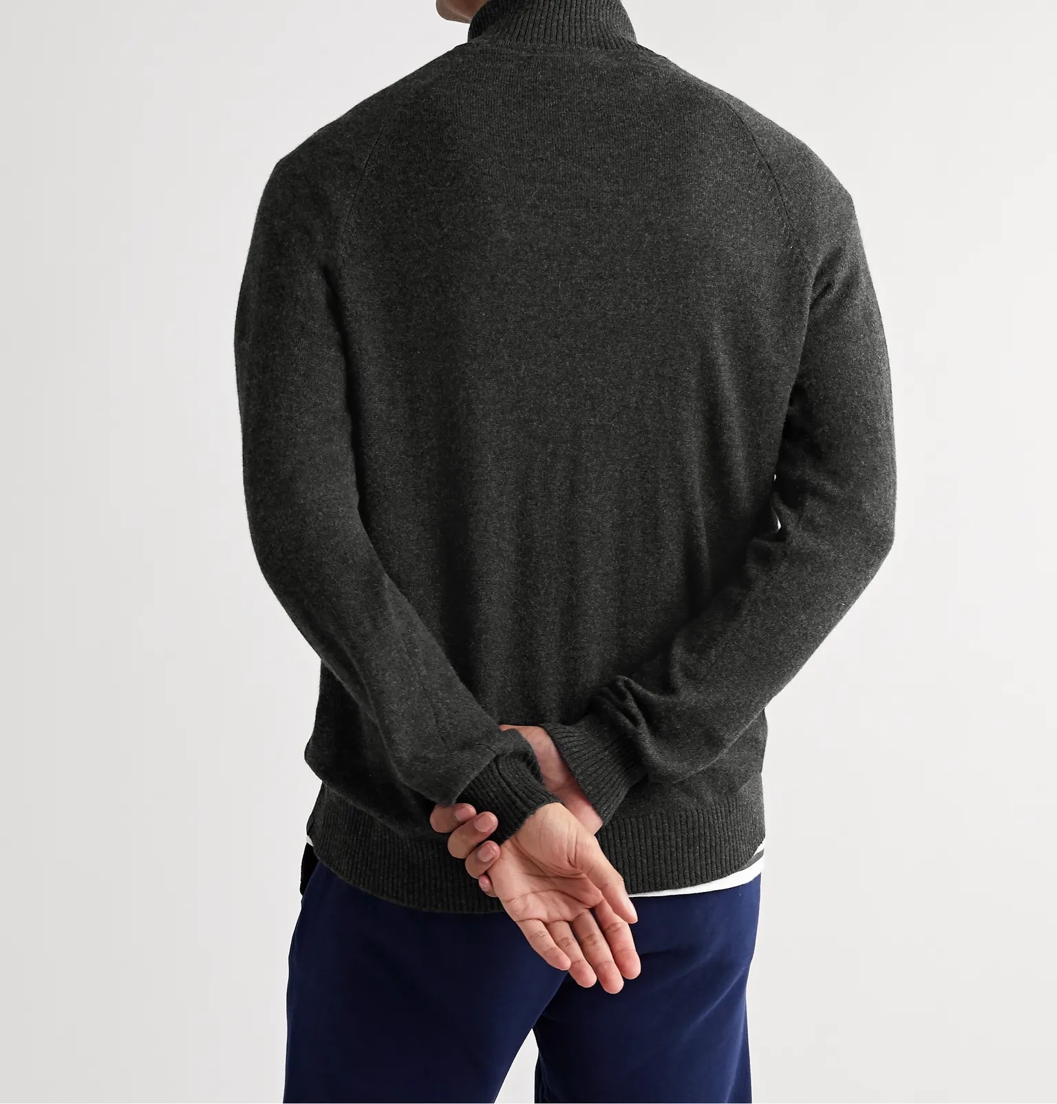 Finley 2 Cashmere Half-Zip Sweater - 4