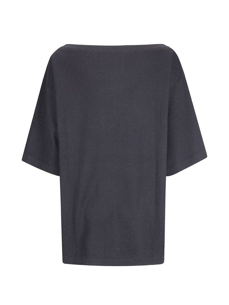collum boat-neck T-shirt 3