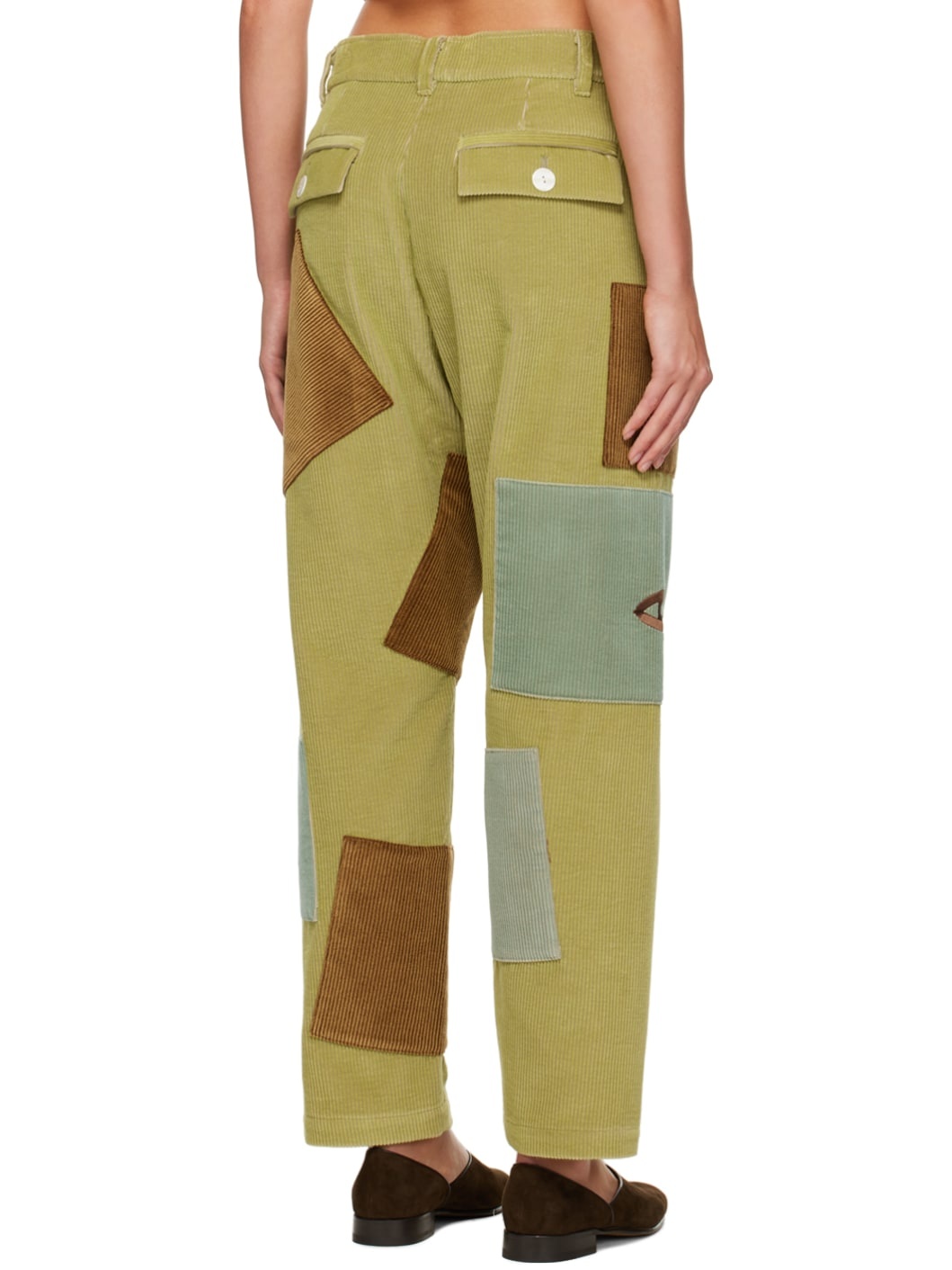 Green Patch Trousers - 3