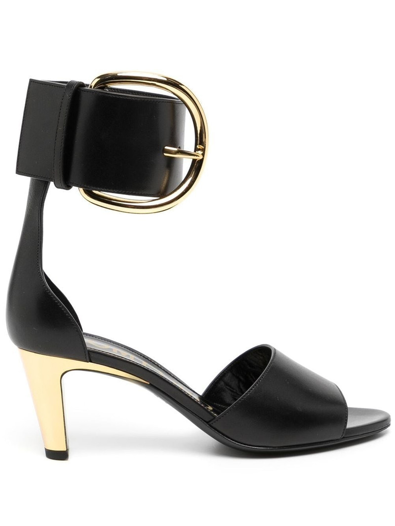 buckled-ankle 60mm sandals 1