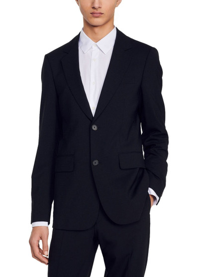 Sandro Virgin wool suit jacket outlook