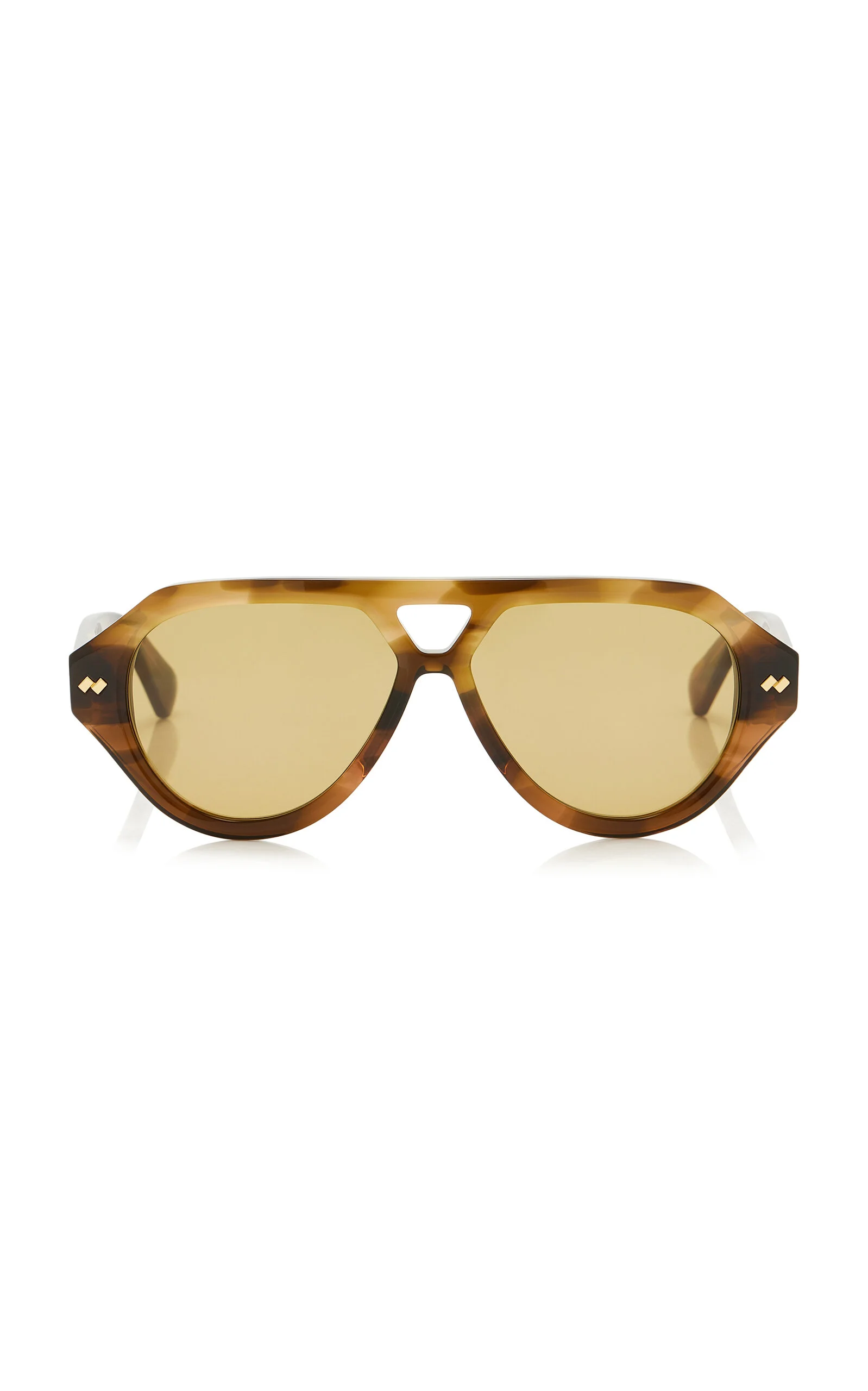 Aviator Acetate Sunglasses - 1