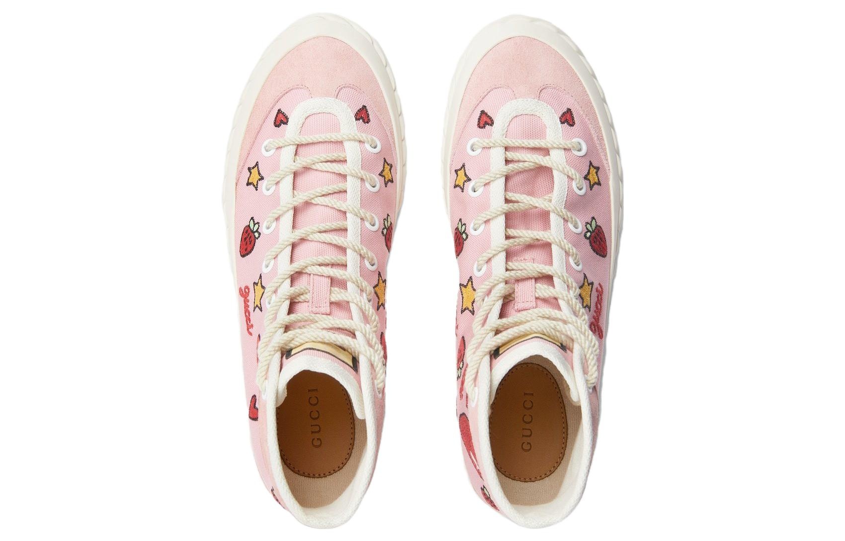 (WMNS) Gucci Canvas HighTop 'Valentine's Day' 746406-FABRJ-5842 - 4