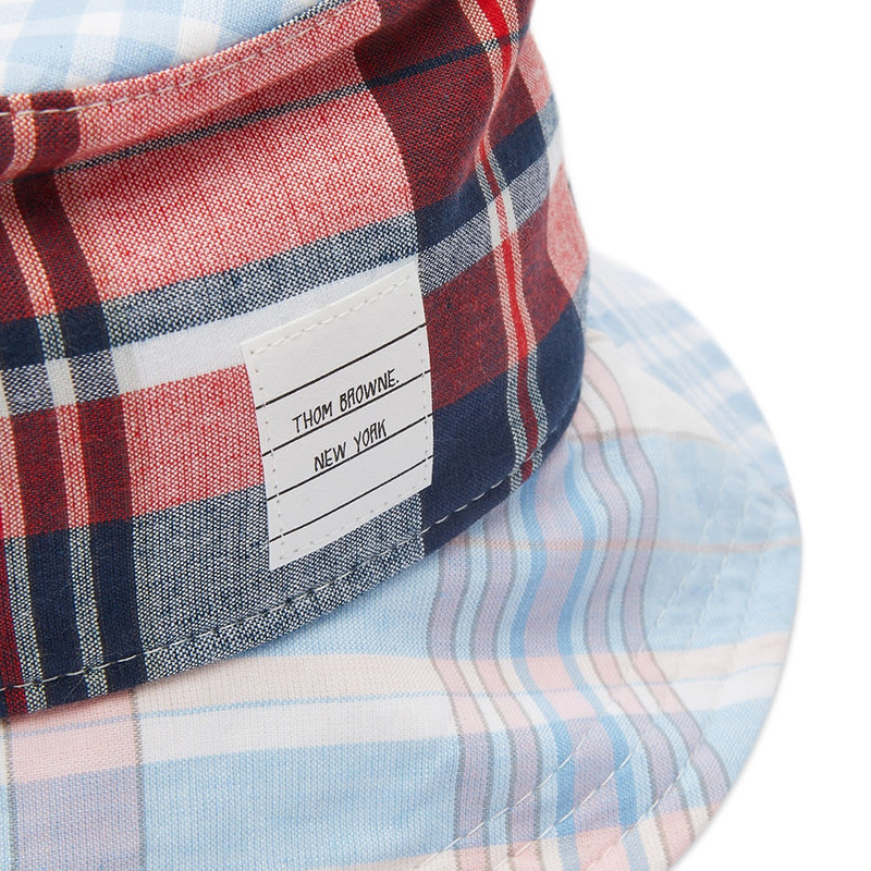 Thom Browne Thom Browne Madras Mix Bucket Hat outlook