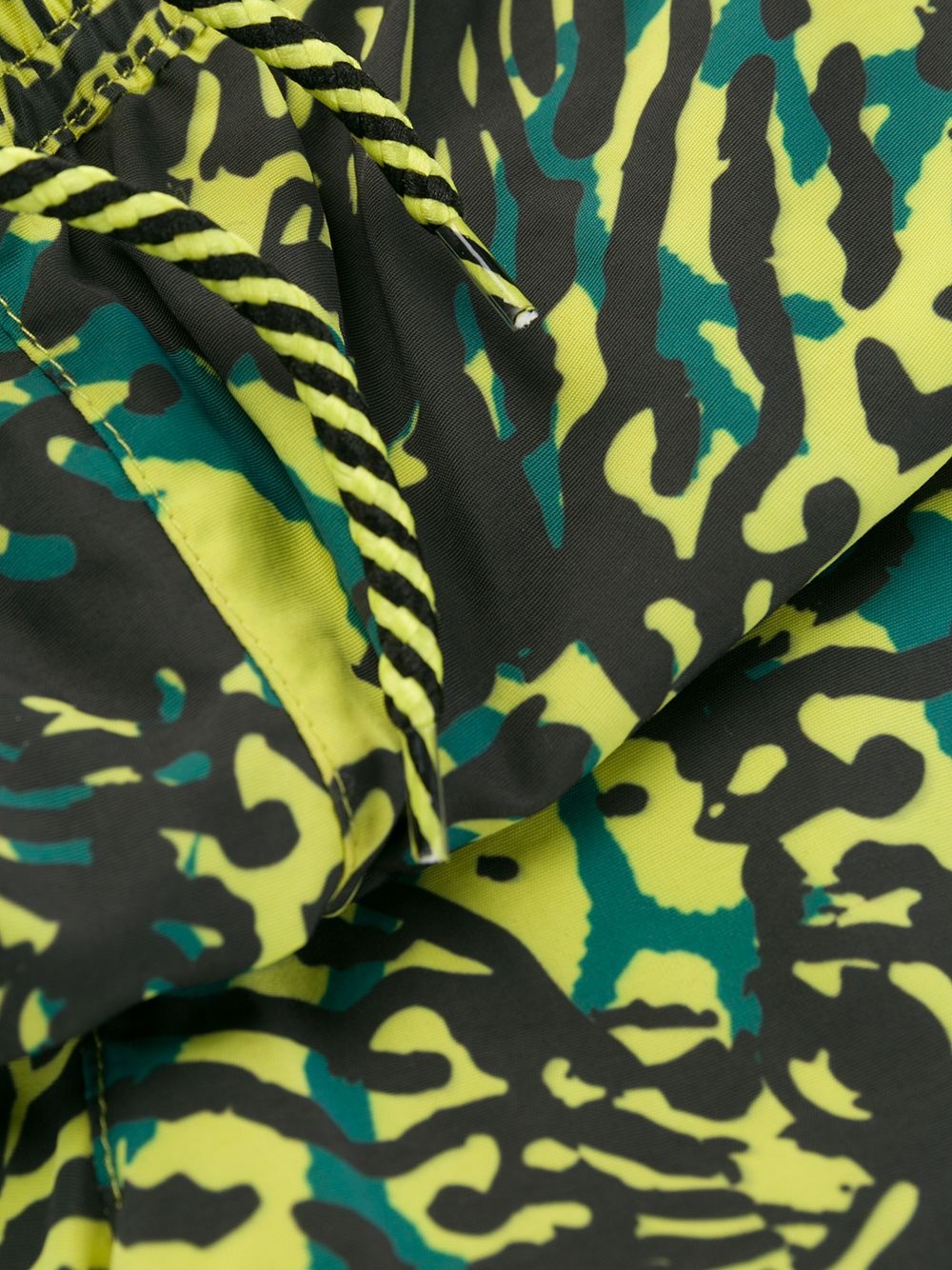 jungle print beach shorts - 6