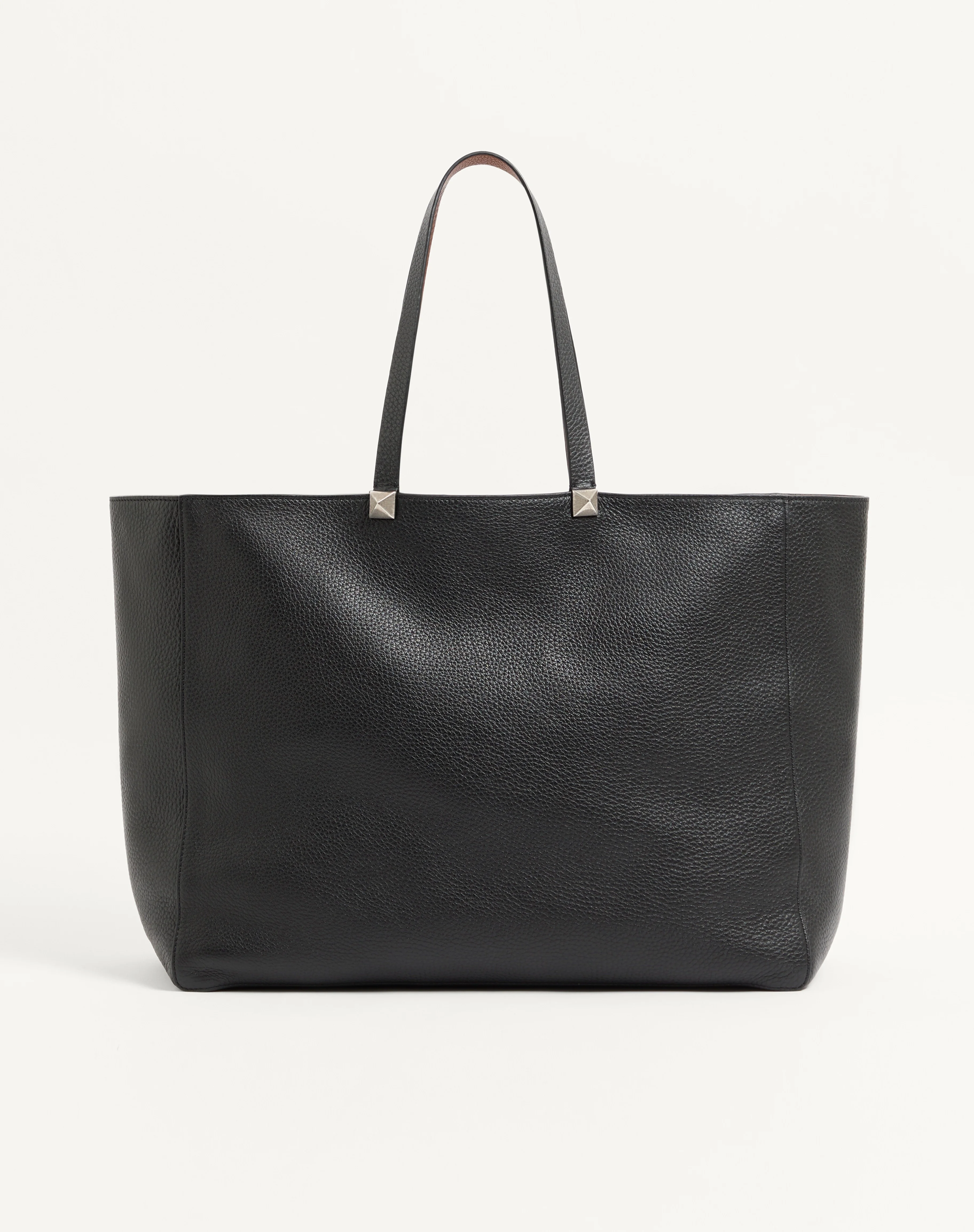 ROCKSTUD REVERSIBLE ELK PRINT CALFSKIN TOTE - 1