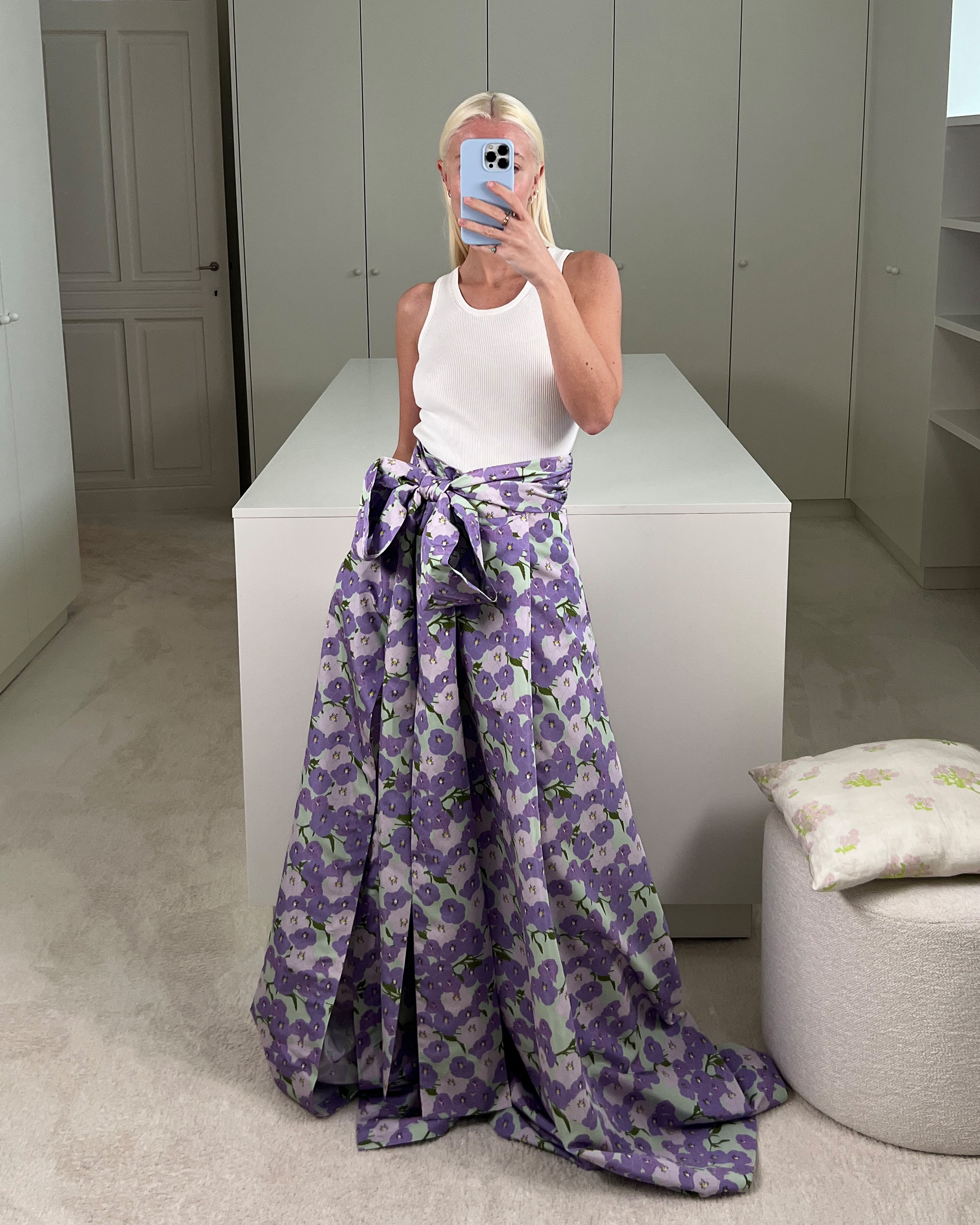 Skirt Beatrice Violets - 3