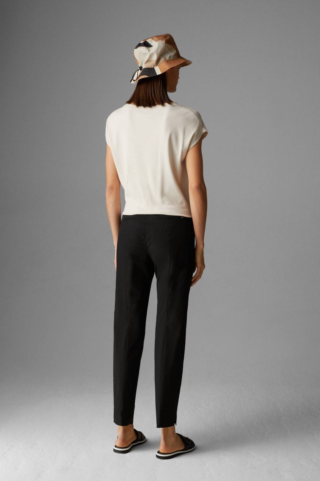 JOY STRETCH PANTS IN BLACK - 3