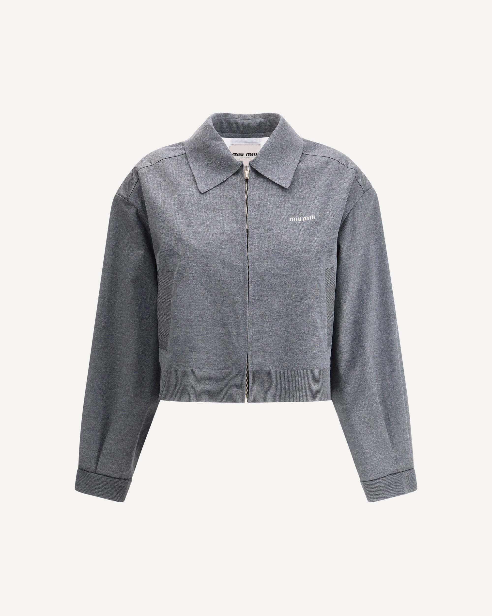 Mélange zip Jacket - 1