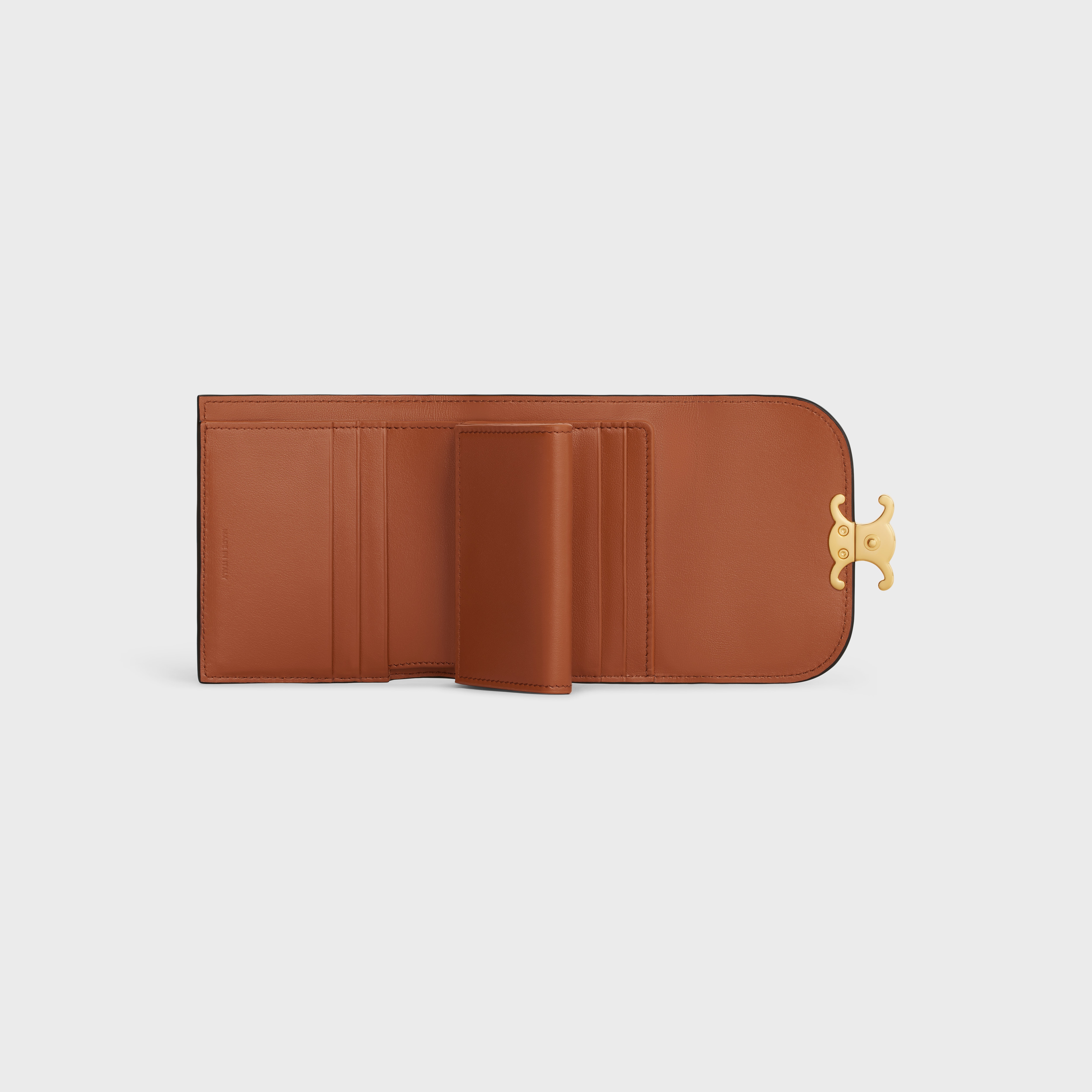 Small Wallet TRIOMPHE in DENIM WITH CELINE ALL-OVER PRINT - 4