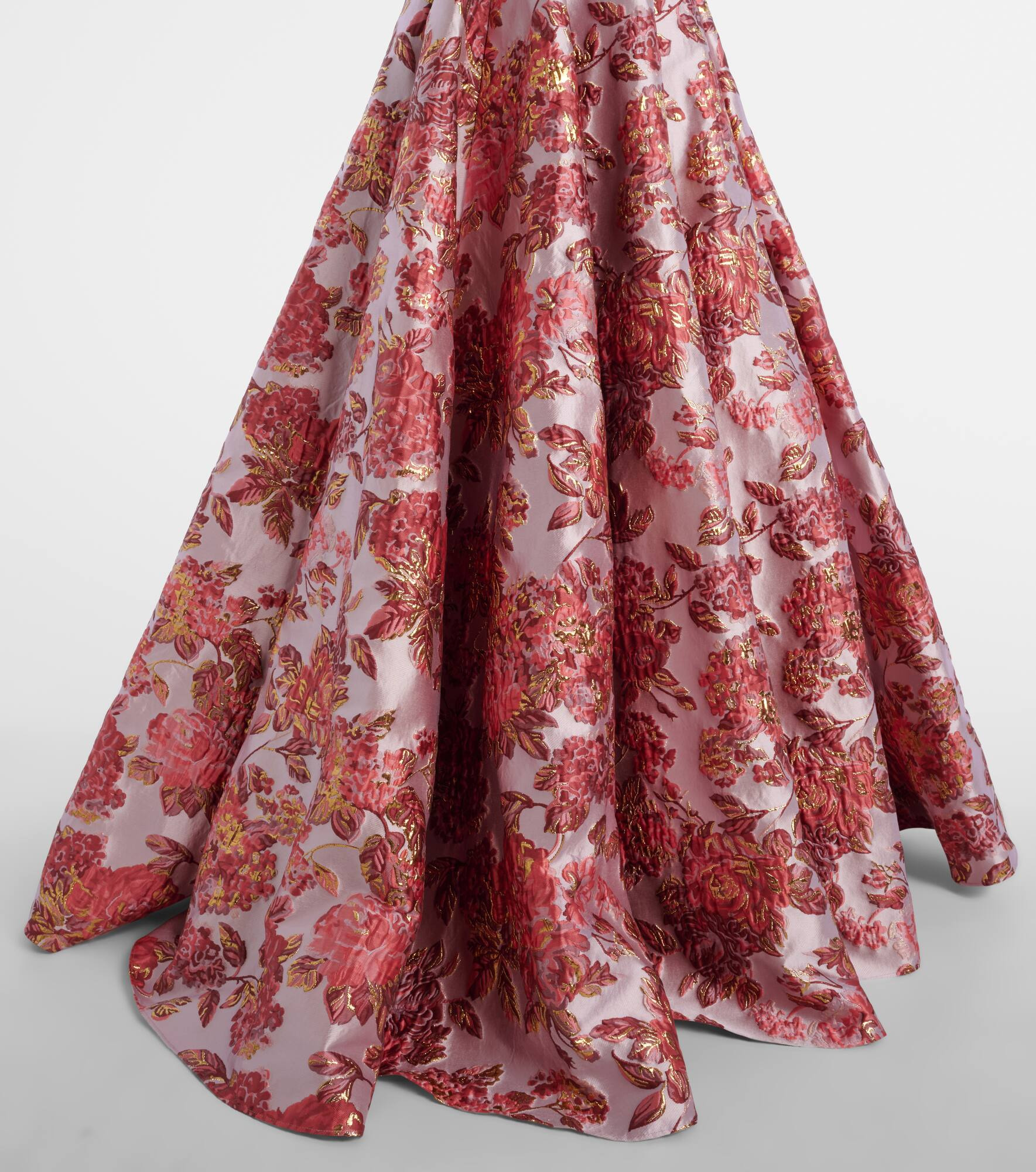 Laila floral brocade gown - 5