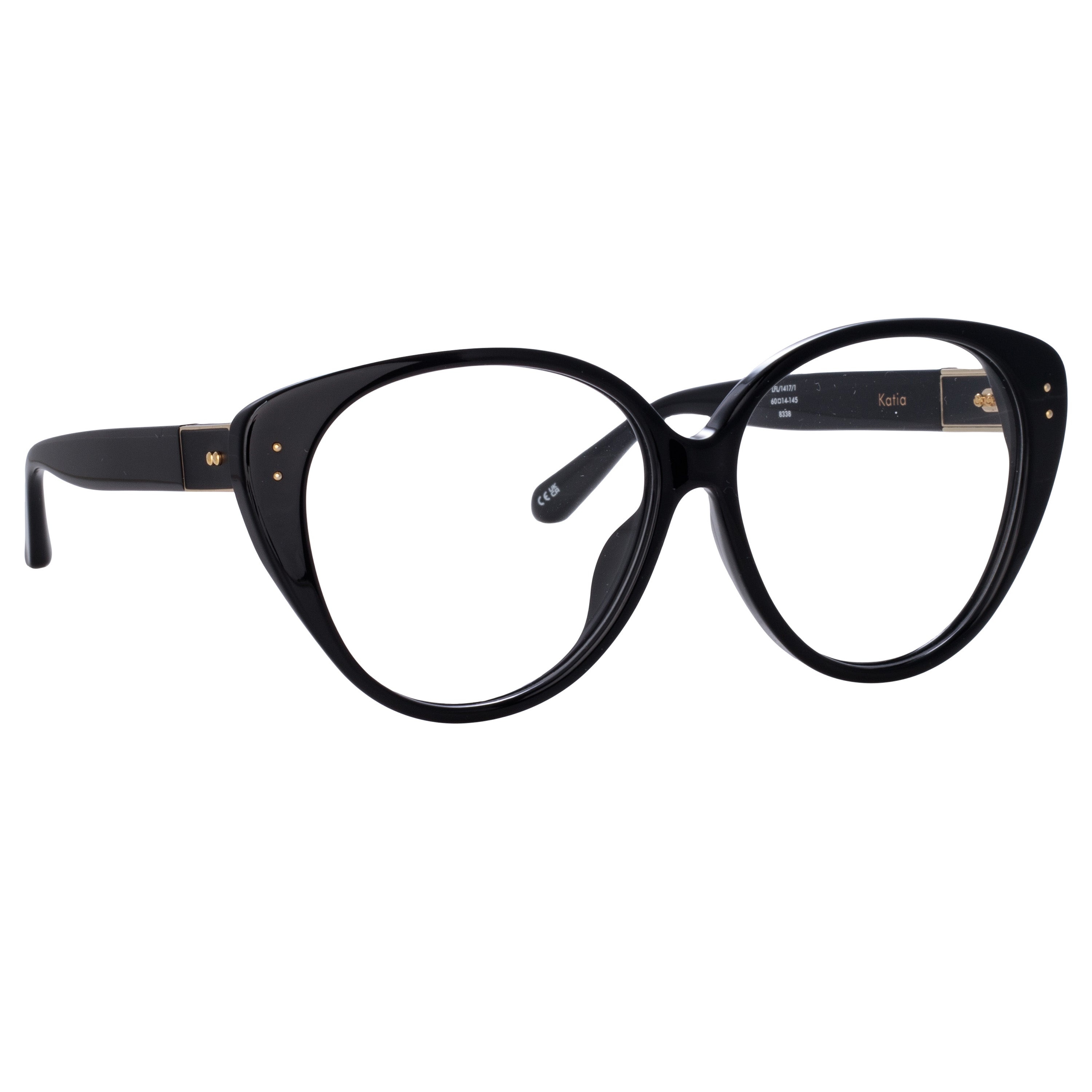 KATIA CAT EYE OPTICAL FRAME IN BLACK - 3