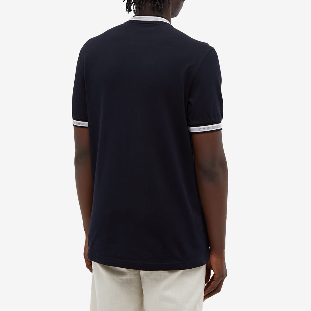 Fred Perry Textured Tipped Henley Polo - 5