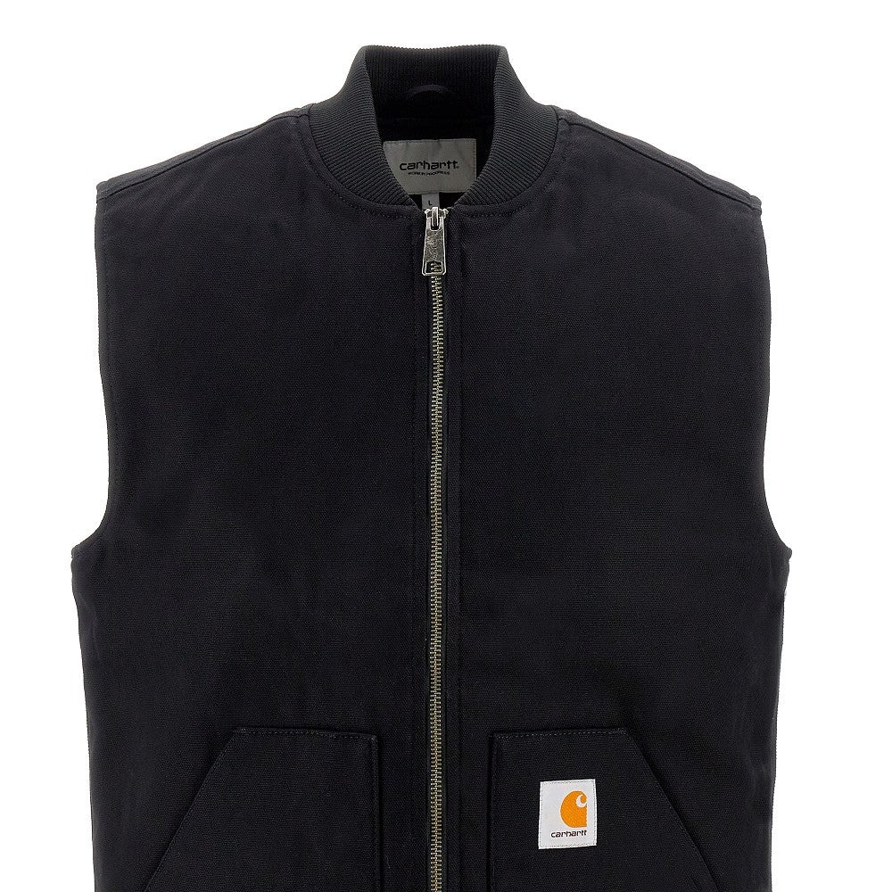 PADDED CANVAS VEST - 2