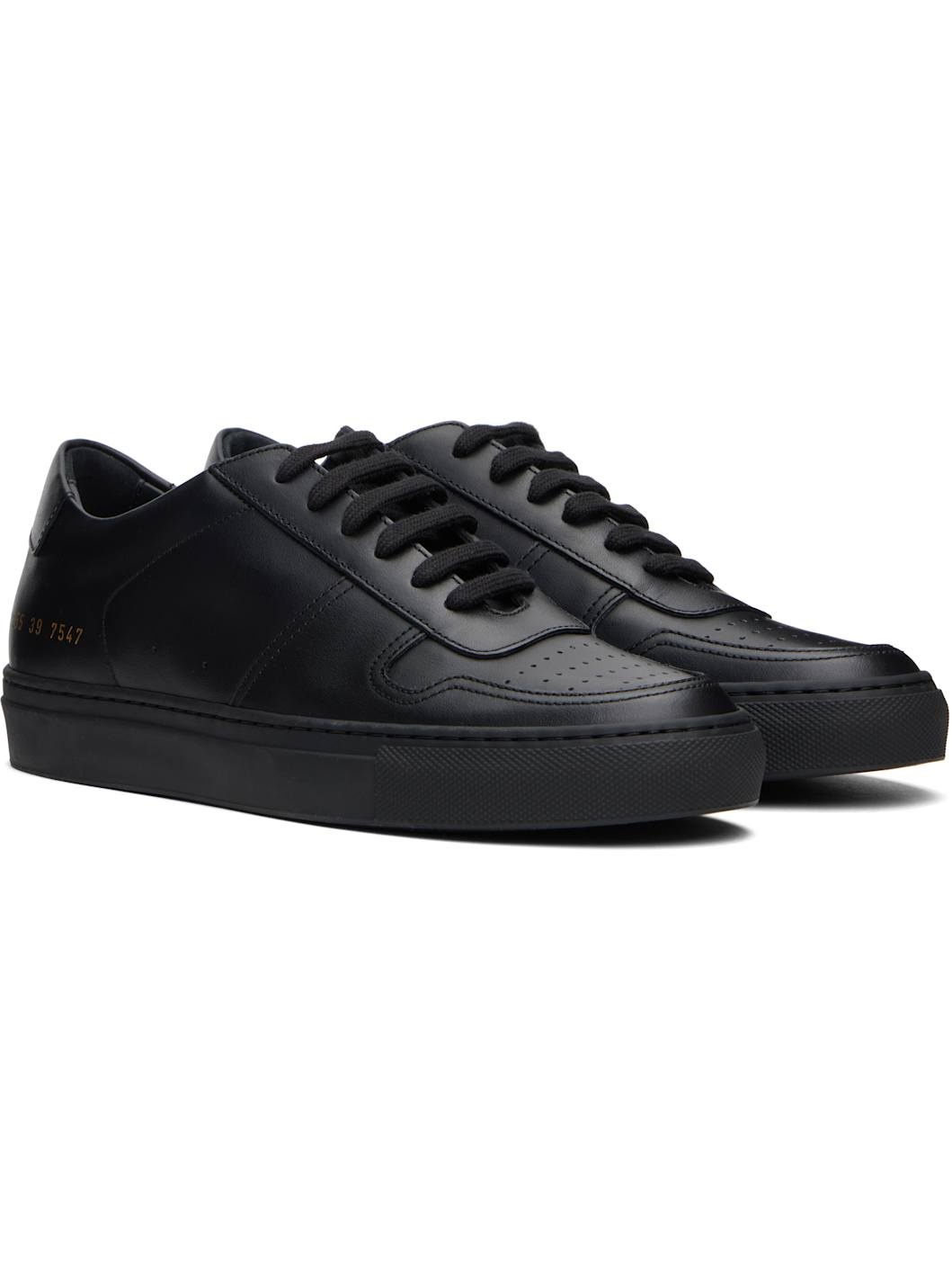 Black BBall Low Sneakers - 4