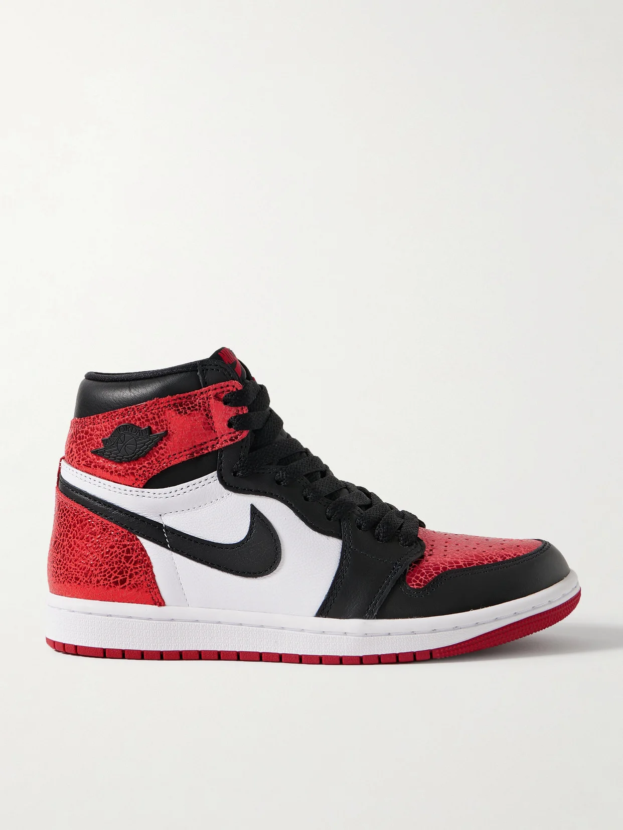 Air Jordan 1 Retro Metallic Leather High-top Sneakers - 1