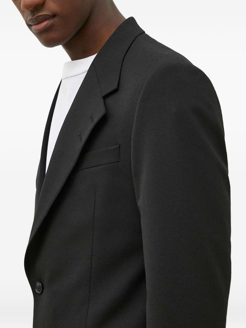 buttoned single-breasted blazer 4