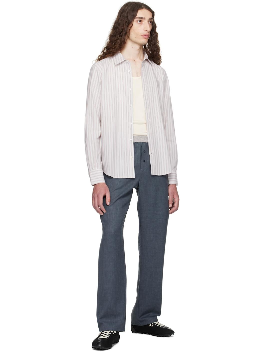 Gray & Red Zigo Shirt - 4