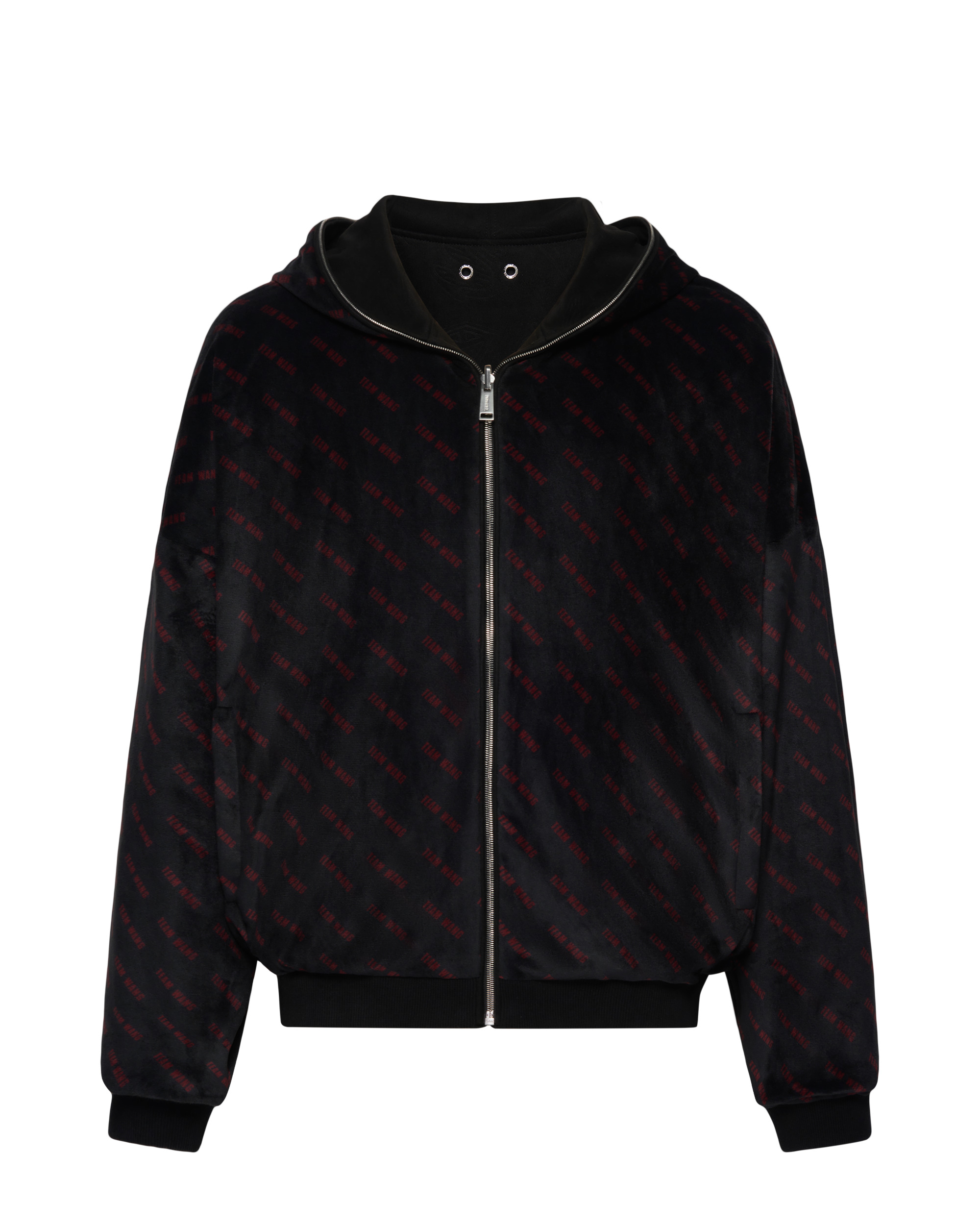 BBC X TWD DIAMOND & DOLLARS ZIP-THROUGH TWO-SIDED HOOD - 3