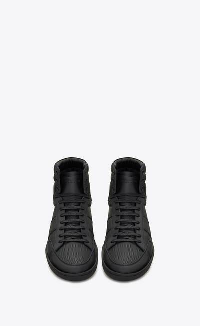 SAINT LAURENT court classic sl/10h in perforated and grained leather outlook