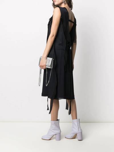 Maison Margiela panel appliqué sleeveless dress outlook