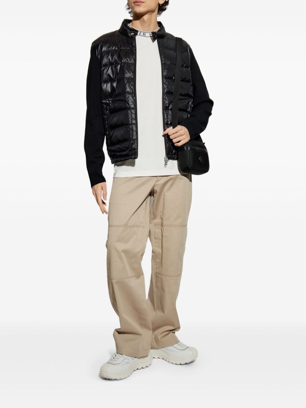 padded wool jacket - 2